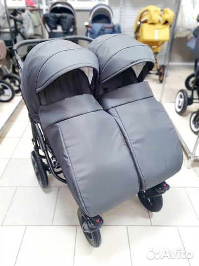 Детская коляска для двойни