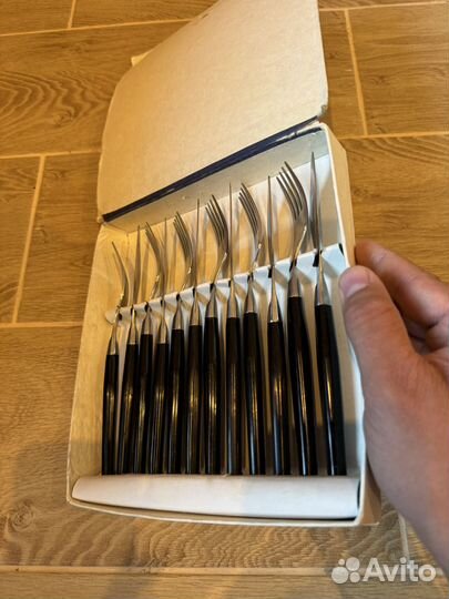 Набор подарочный ножи вилки Ижорский завод