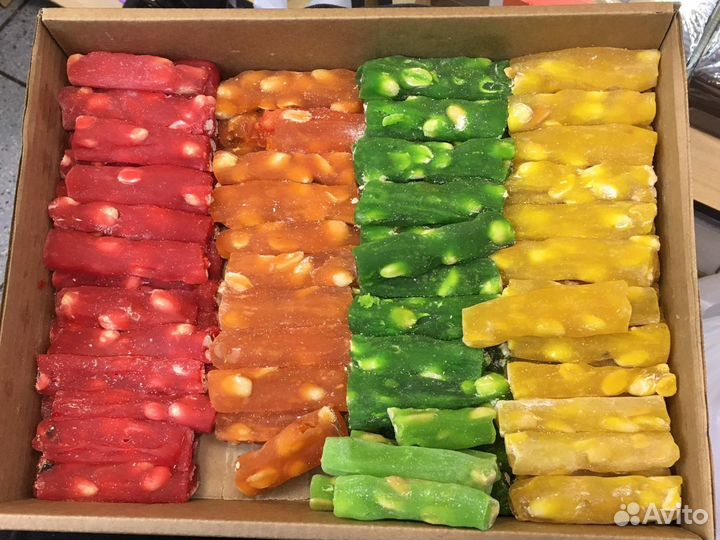 Рахат лукум палочки с орехом 1кг