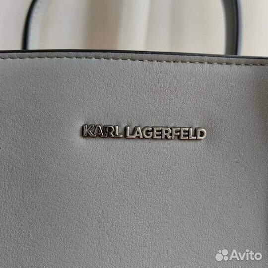 Сумка Karl Lagerfeld tote натуральная кожа