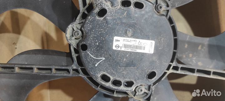 Диффузор вентилятора радиатора Nissan Qashqai J11