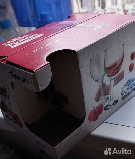 Фужеры бокалы набор