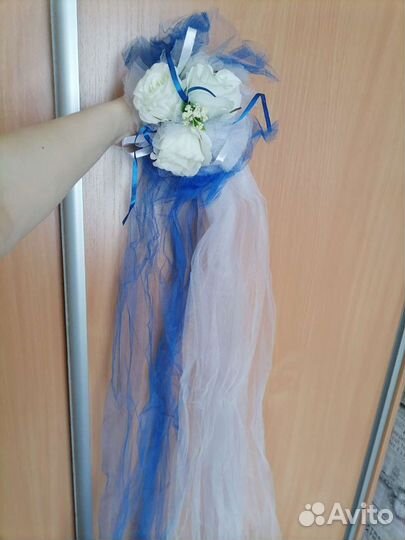 Кольца на машину свадебные