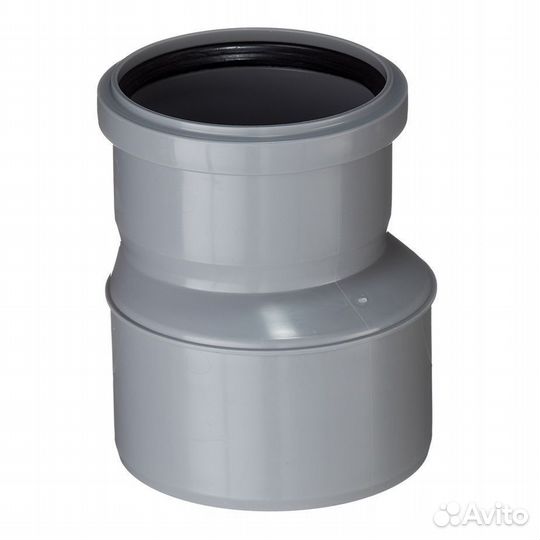 Переходник d110х90 мм для внутренней канализации