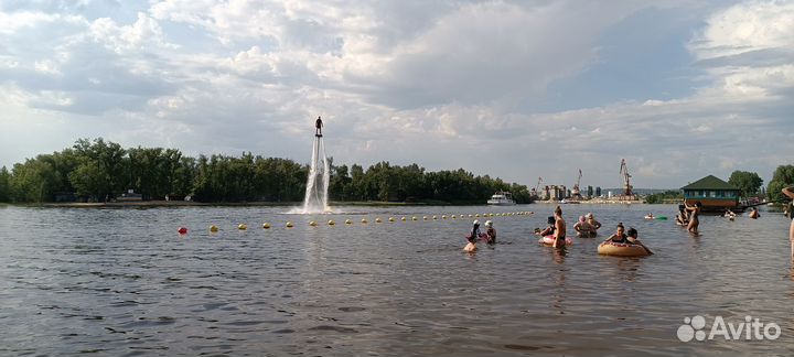 Полёт на флайборде Саратов/Энгельс