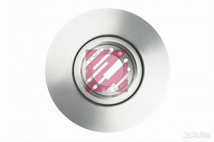 Диск тормозной Мерседес передний 377*45*134