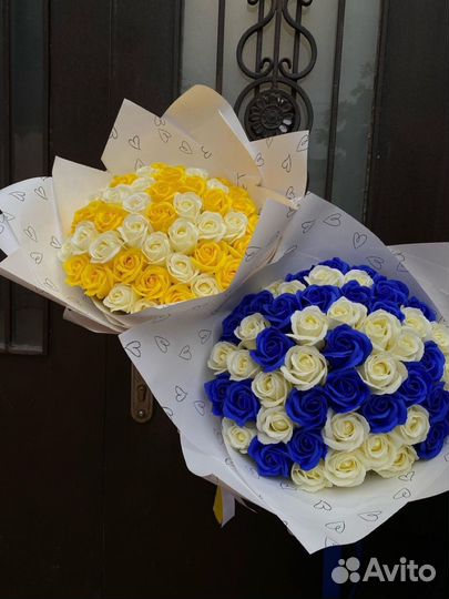 Букет из мыла