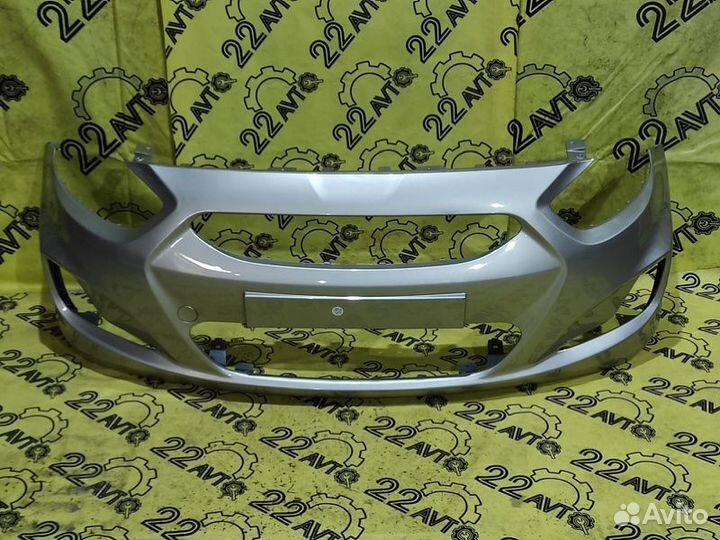 Бампер передний Hyundai Solaris RB G4FA 2010-2014