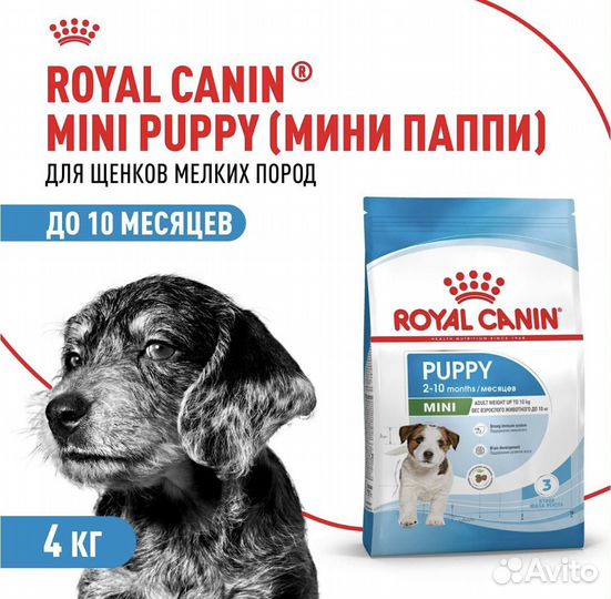 Корм для собак royal canin