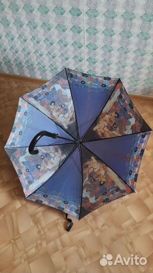 Большой зонт-трость Климт