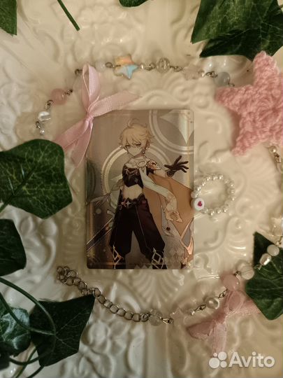 Официальные коллекционные карточки по геншину