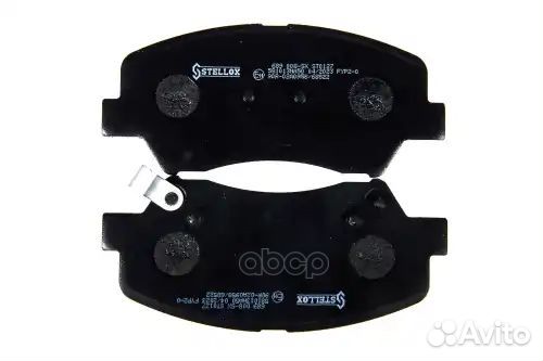 689 008-SX колодки дисковые передние Hyundai