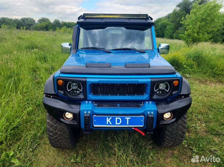 Передний бампер для скрытой лебедки Suzuki Jimny