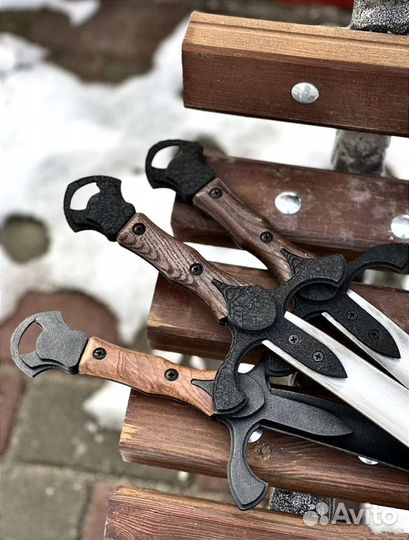 Ложка для обуви рожок с крючком в комплекте