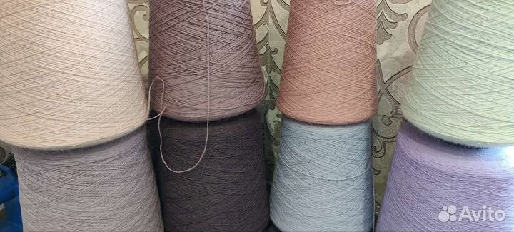Пряжа пух норки