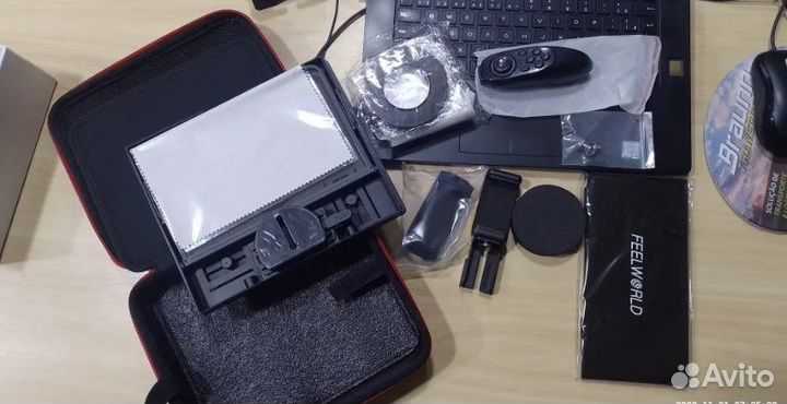 Телесуфлер в кейсе для планшета и камеры (моб)