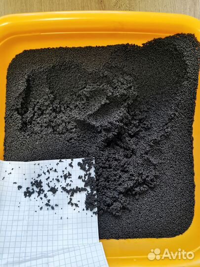 Пропант 1-1,2мм Черный грунт для аквариума