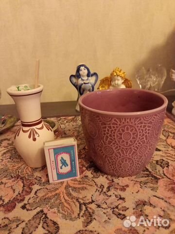 Горшок для цветов керамика маленький