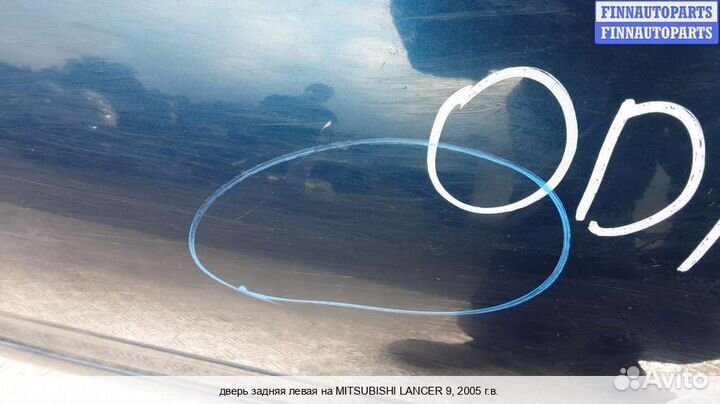 Дверь зад/лево Mitsubishi Lancer IX, 2005 1.6 Бензин