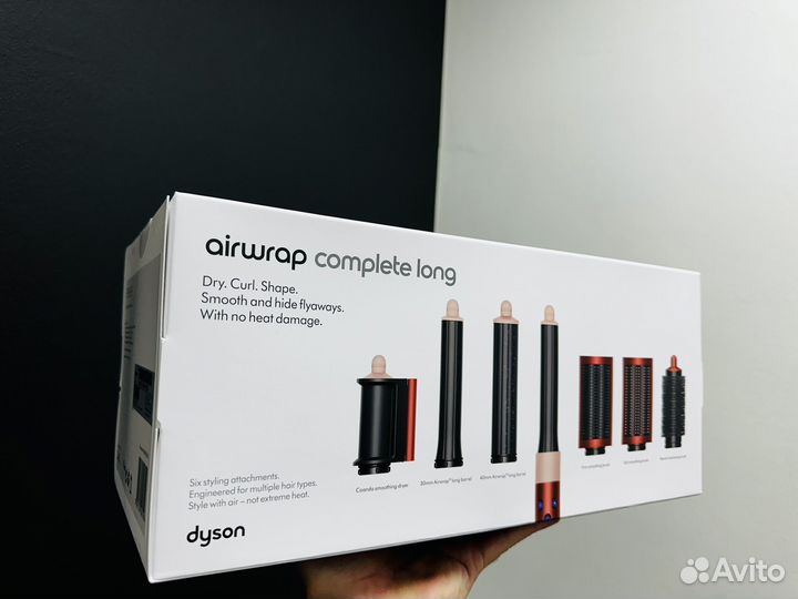 Стайлер dyson complete long hs05 Strawberry