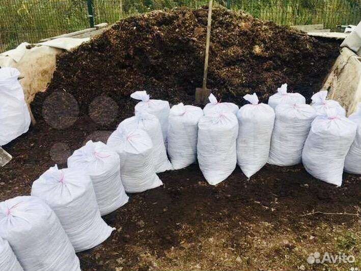 Навоз мешками