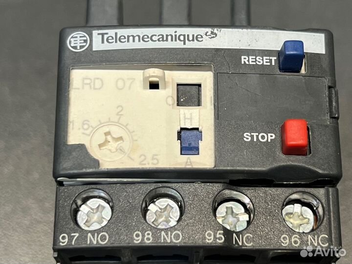 Schneider LRD07 Реле, новое, 2 шт