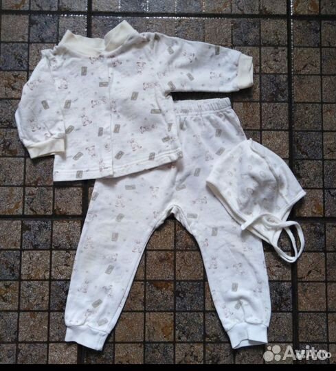 Одежда пакетом для новорожденного