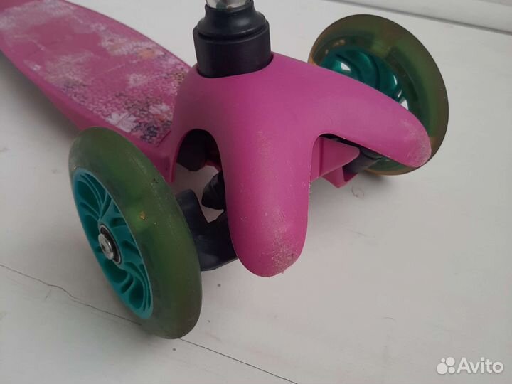 Самокат детский трехколесный бу
