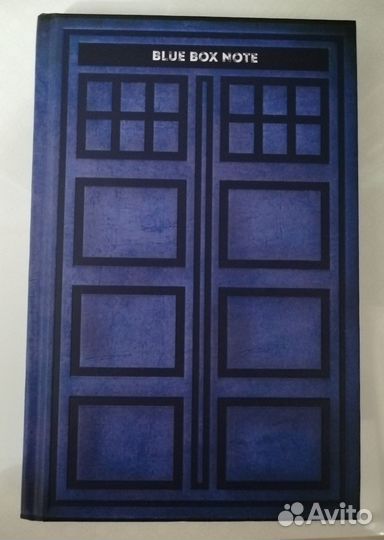 Doctor Who Blue box note блокнот
