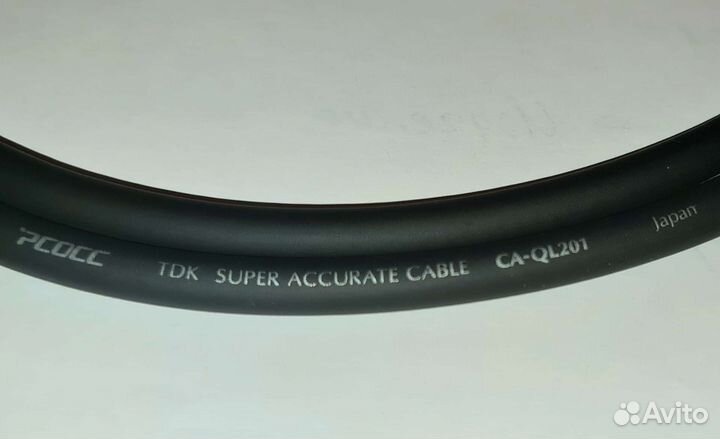 Аудиокабели TDK Superаccurate, Accuphase, Siemens