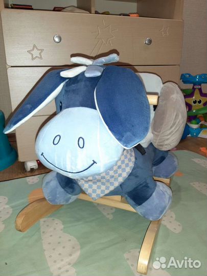 Качалка детская Ослик