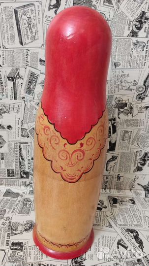 Матрешка большая СССР футляр для бутылки