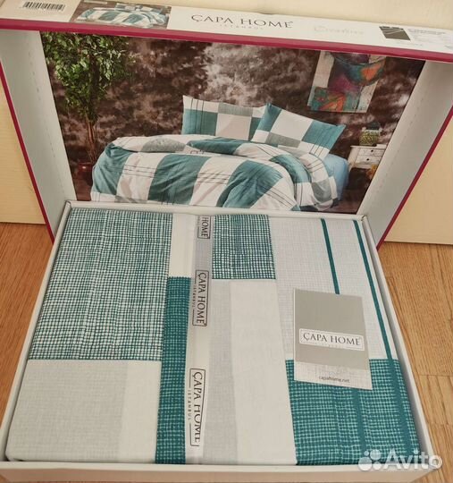 Новое турецкое постельное бельё 2-х сп