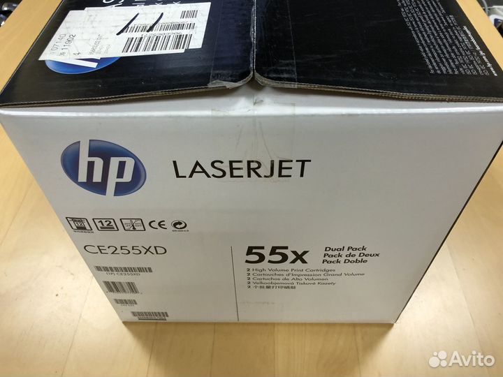 Картриджи б/у HP CE255 XD первопроходы