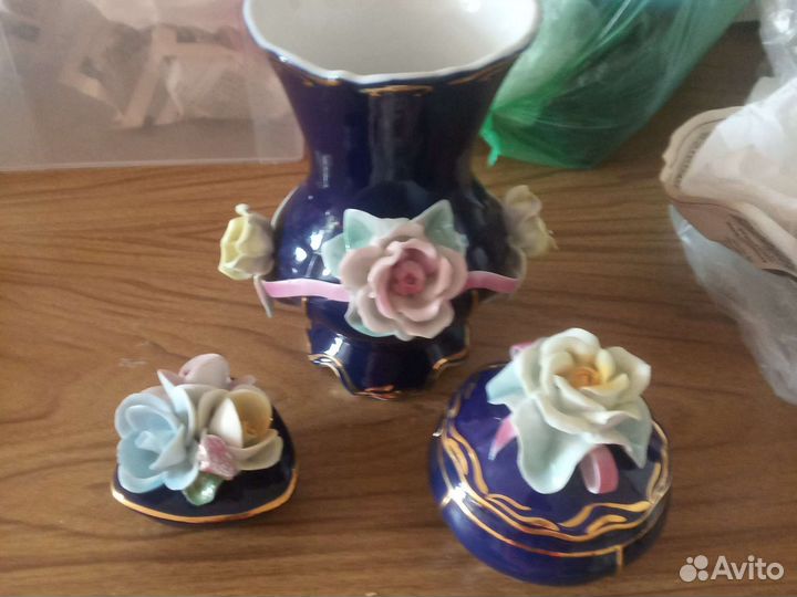 Посуда кобальт,сушка для посуды, посуда Икея