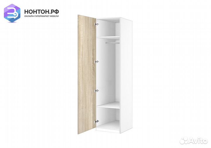 Пенал Село 5.013 белый / дуб сонома