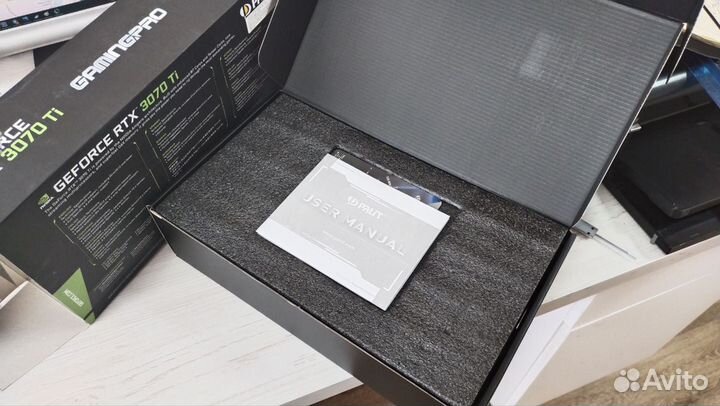 Видеокарта rtx 3070 Ti 8 GB