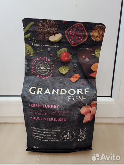 Корм для кошек Grandorf Fresh 2 кг