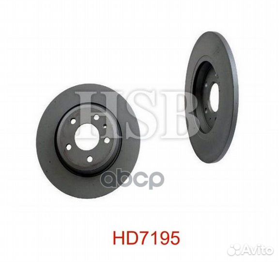 Диск тормозной задний audi: A4 07 , A4 Allroad