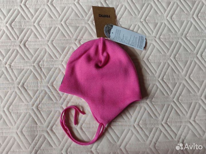 Новая весенняя шапка 48 Reima девочки фуксия