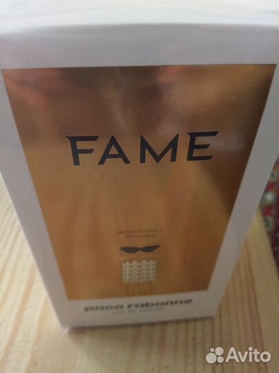 Paco Rabanne Fame.80мл.Жен.EDP.New.Ваниль-Сандал