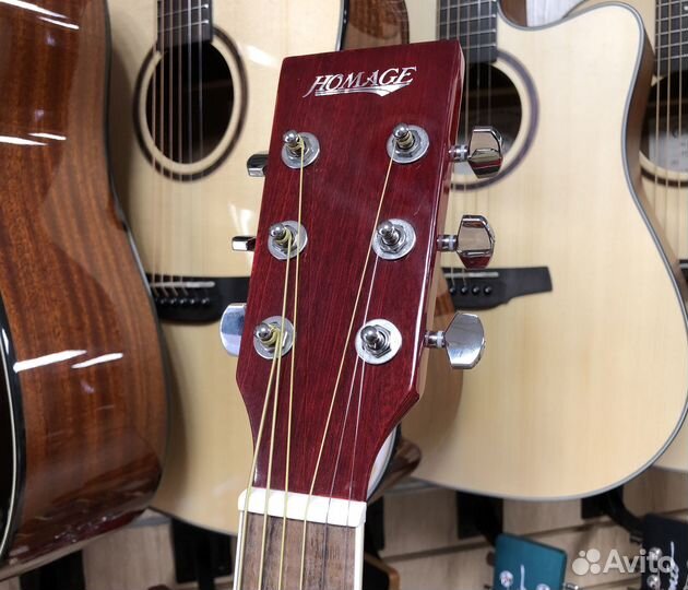 Акустическая гитара homage 4111-R (дредноут)