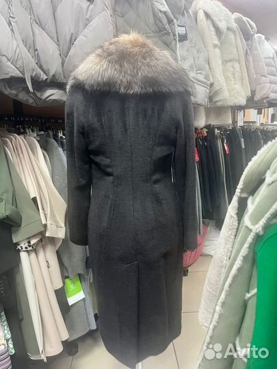 Пальто женское зимнее 46 48 длинное