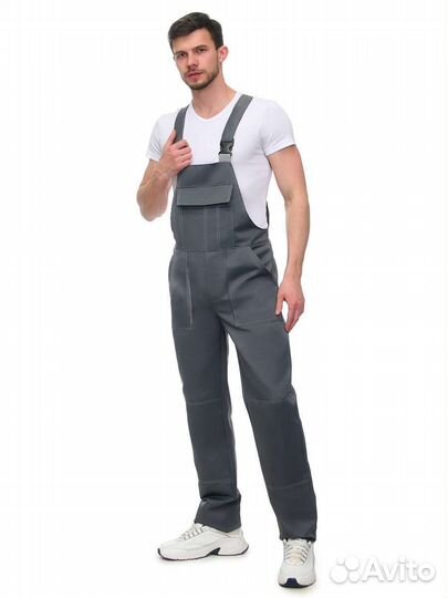 Полукомбинезон рабочий летний новый
