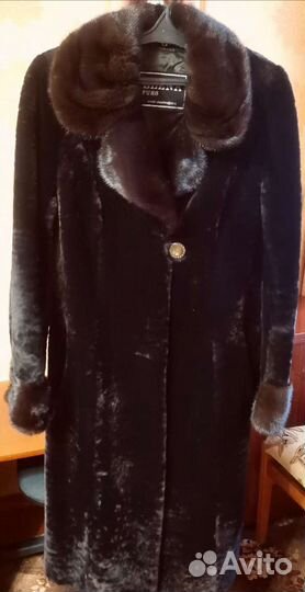 Шуба мутон
