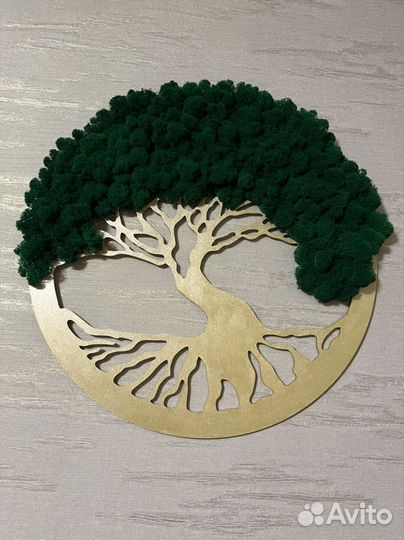 Дерево из мха (стабилизированный мох)
