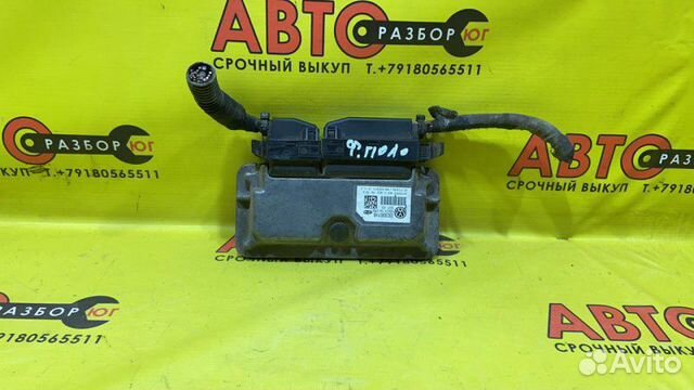 Эбу двигателя Volkswagen Polo седан cfna 2013