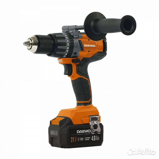 Дрель-шуруповерт ударная аккумуляторная daewoo DAA