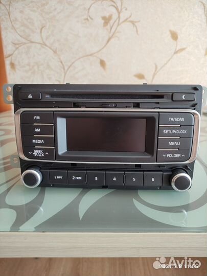 Магнитола kia rio 3 Оригинал 2016 рестайлинг