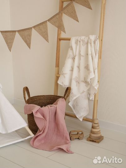 Муслиновые пеленки набор